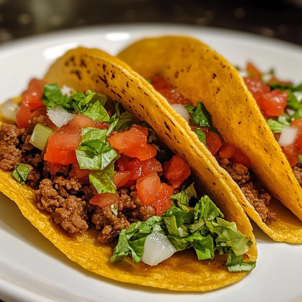 Beef Tacos with Salsa - detail 2