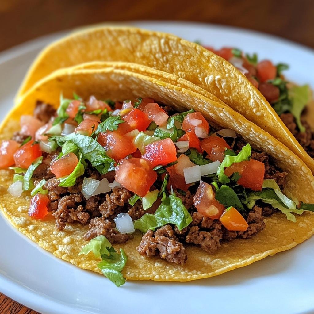 Beef Tacos with Salsa