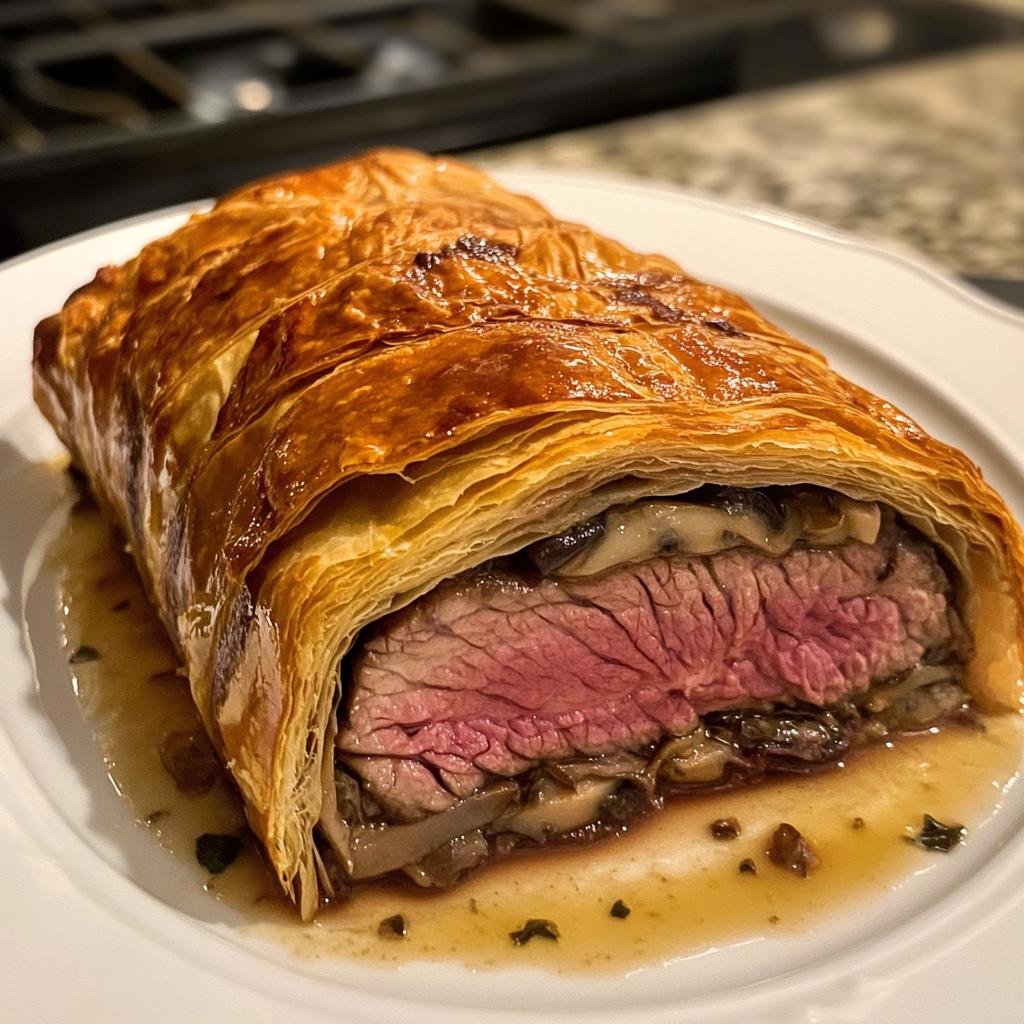 Beef Wellington - detail 1