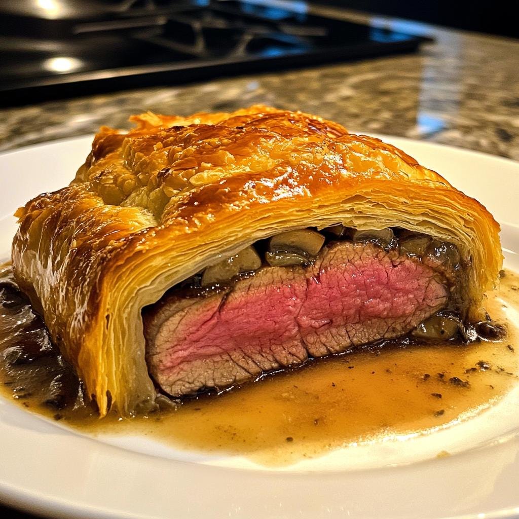 Beef Wellington - detail 2