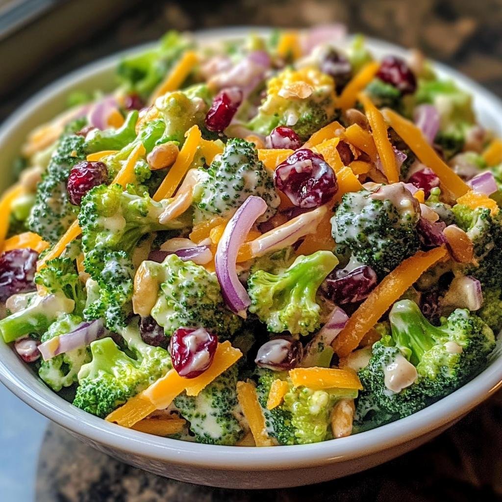Broccoli Crunch Salad - detail 1