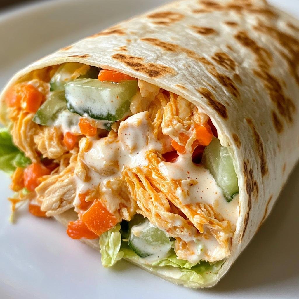 Buffalo Chicken Wraps - detail 1