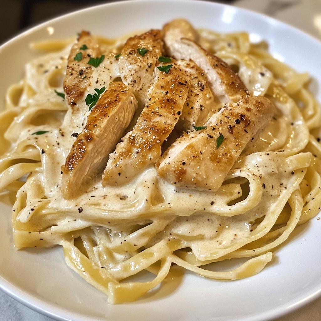 Chicken Alfredo Pasta - detail 1