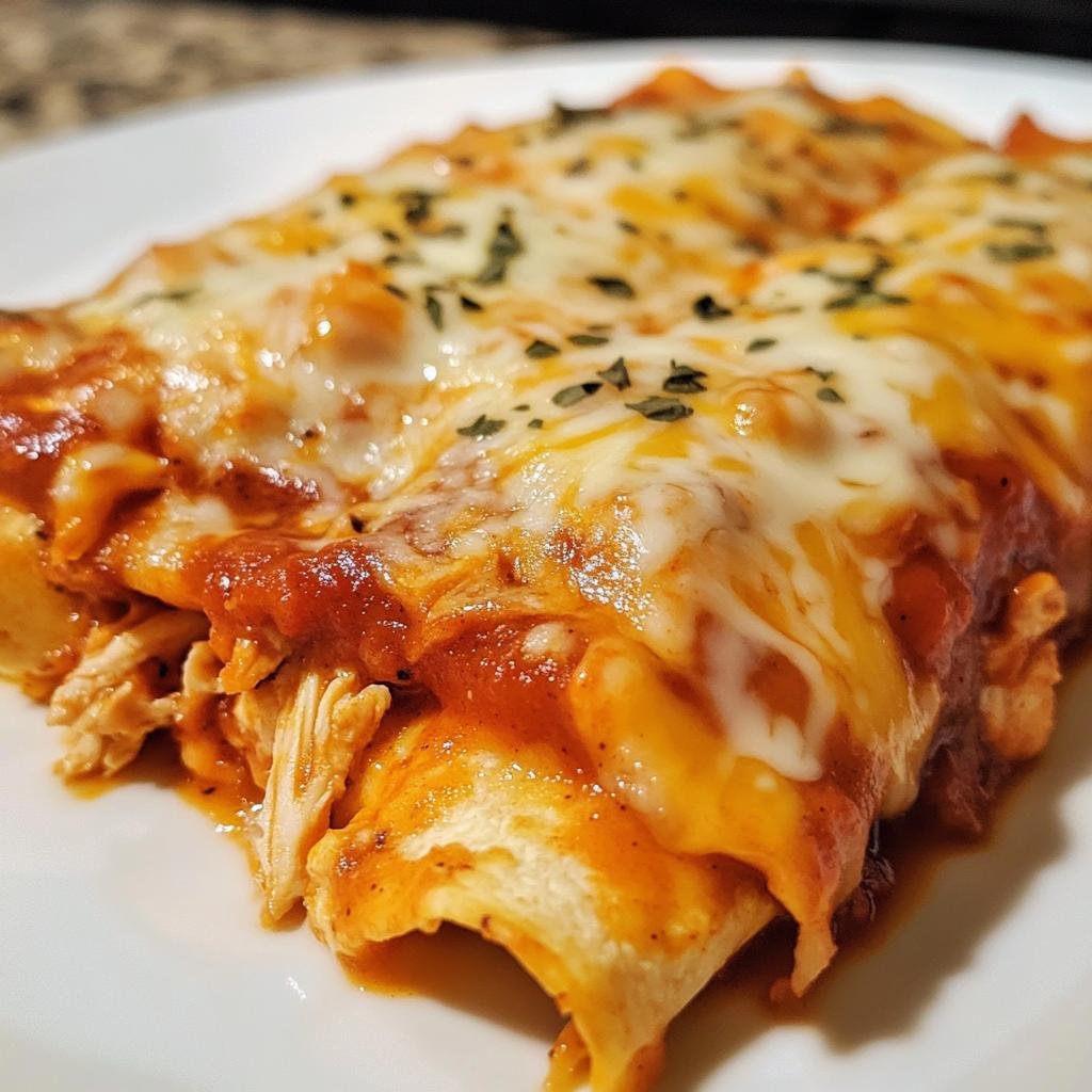 Chicken Enchiladas - detail 1