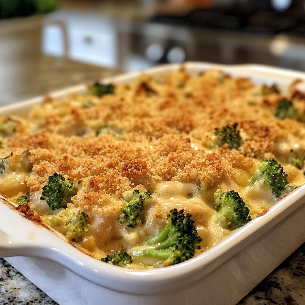 Chicken and Broccoli Casserole - detail 1