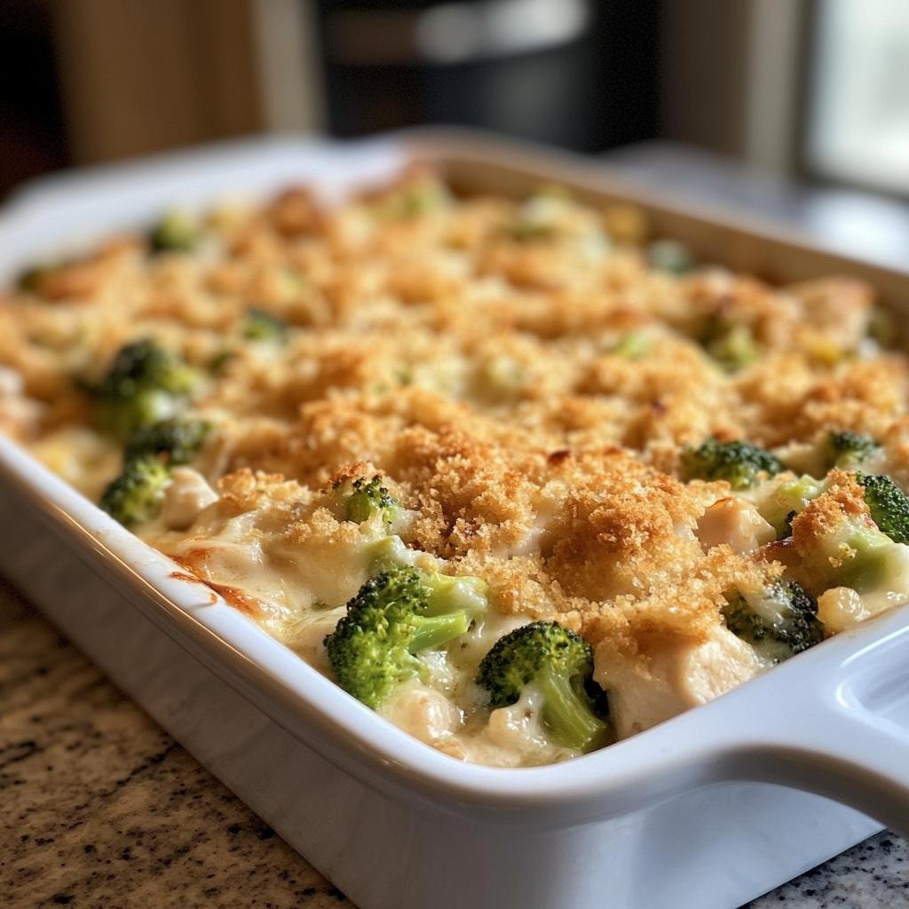 Chicken and Broccoli Casserole - detail 2