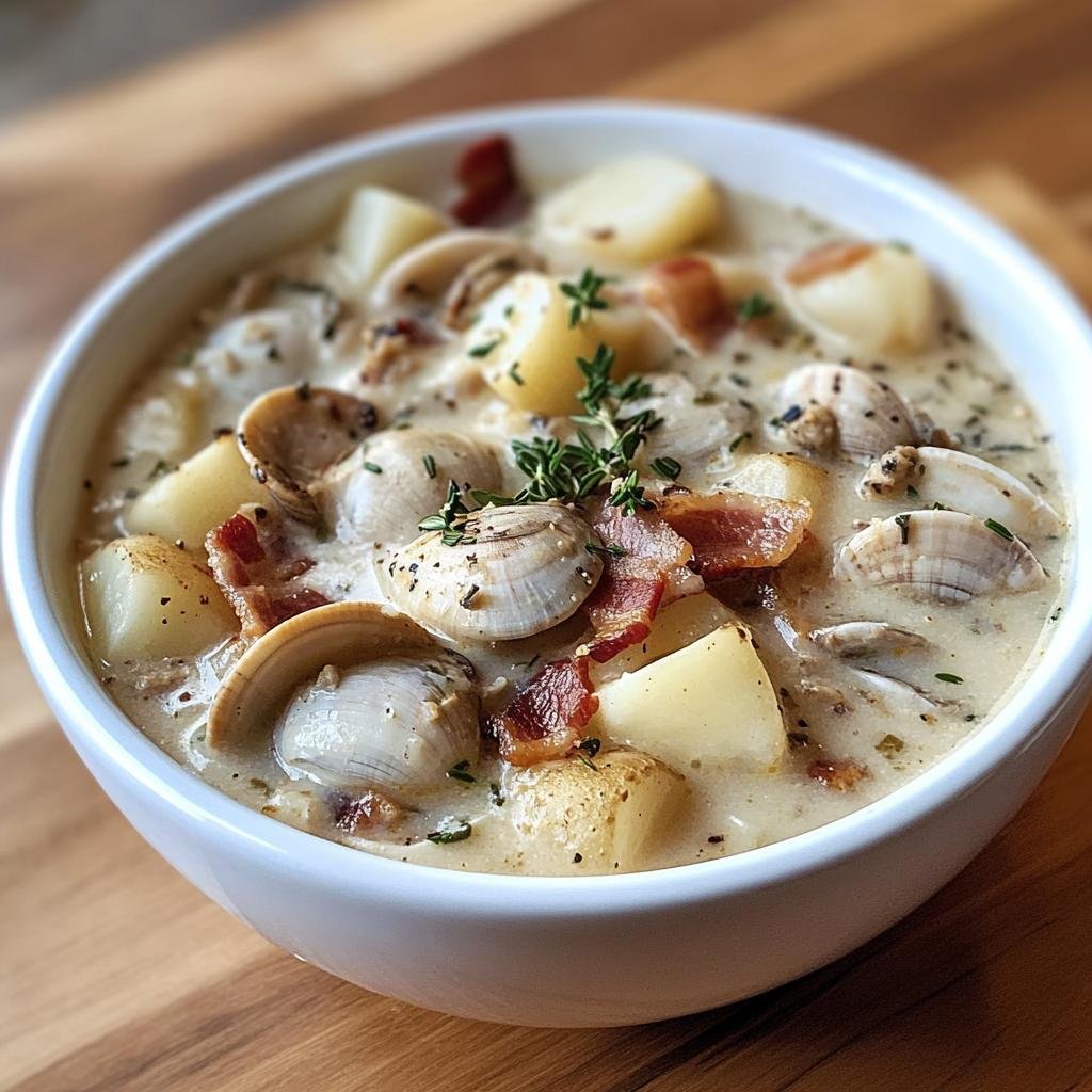 Clam Chowder - detail 1