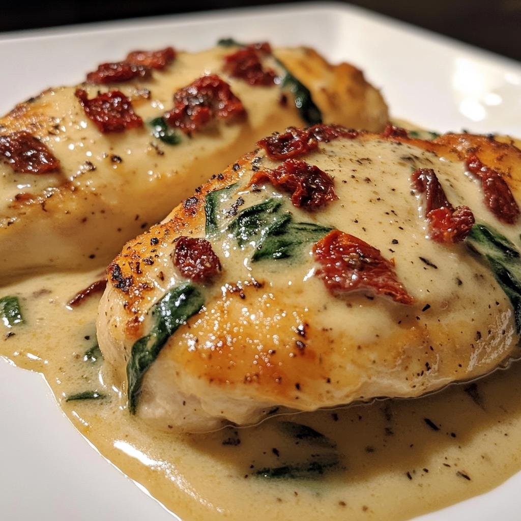 Creamy Tuscan Chicken - detail 2