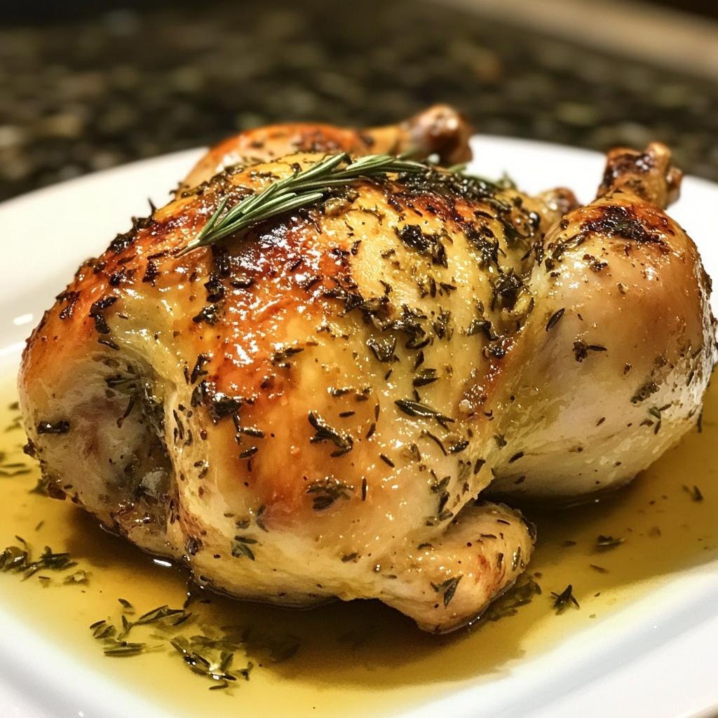 Garlic Herb Roasted Chicken - detail 1