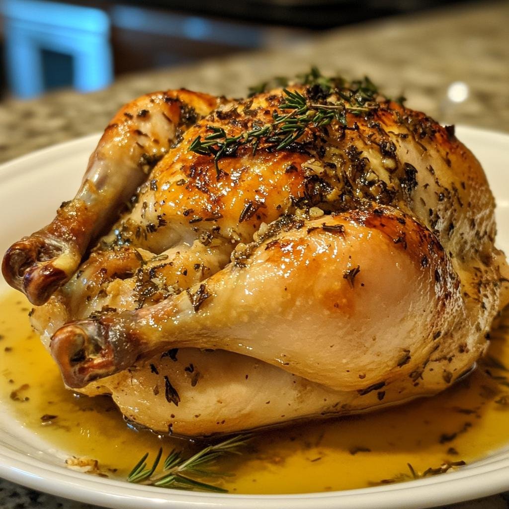 Garlic Herb Roasted Chicken - detail 2