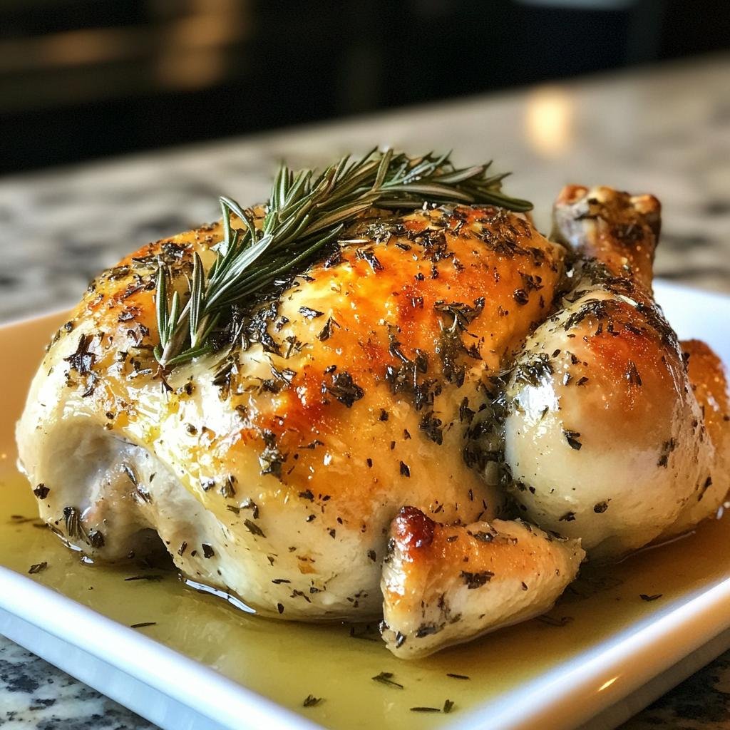 Garlic Herb Roasted Chicken - detail 3