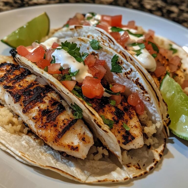 Grilled Mahi-Mahi Tacos