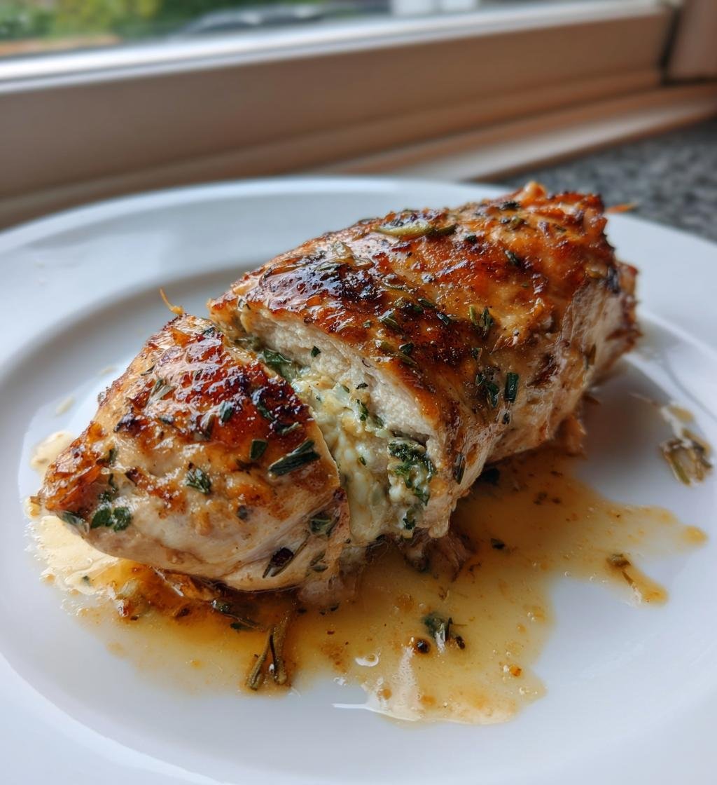 Herb Butter Stuffed Chicken fillet - detail 1
