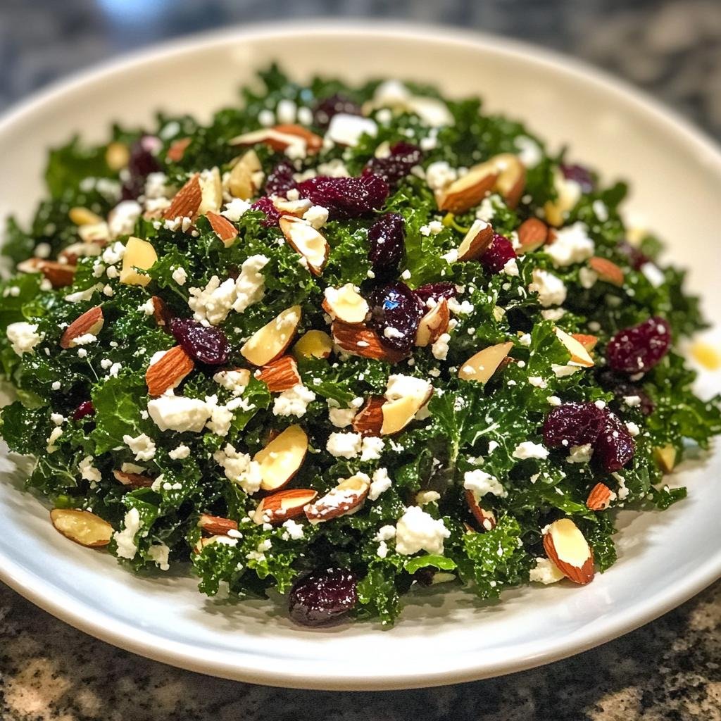 Kale and Cranberry Salad - detail 2