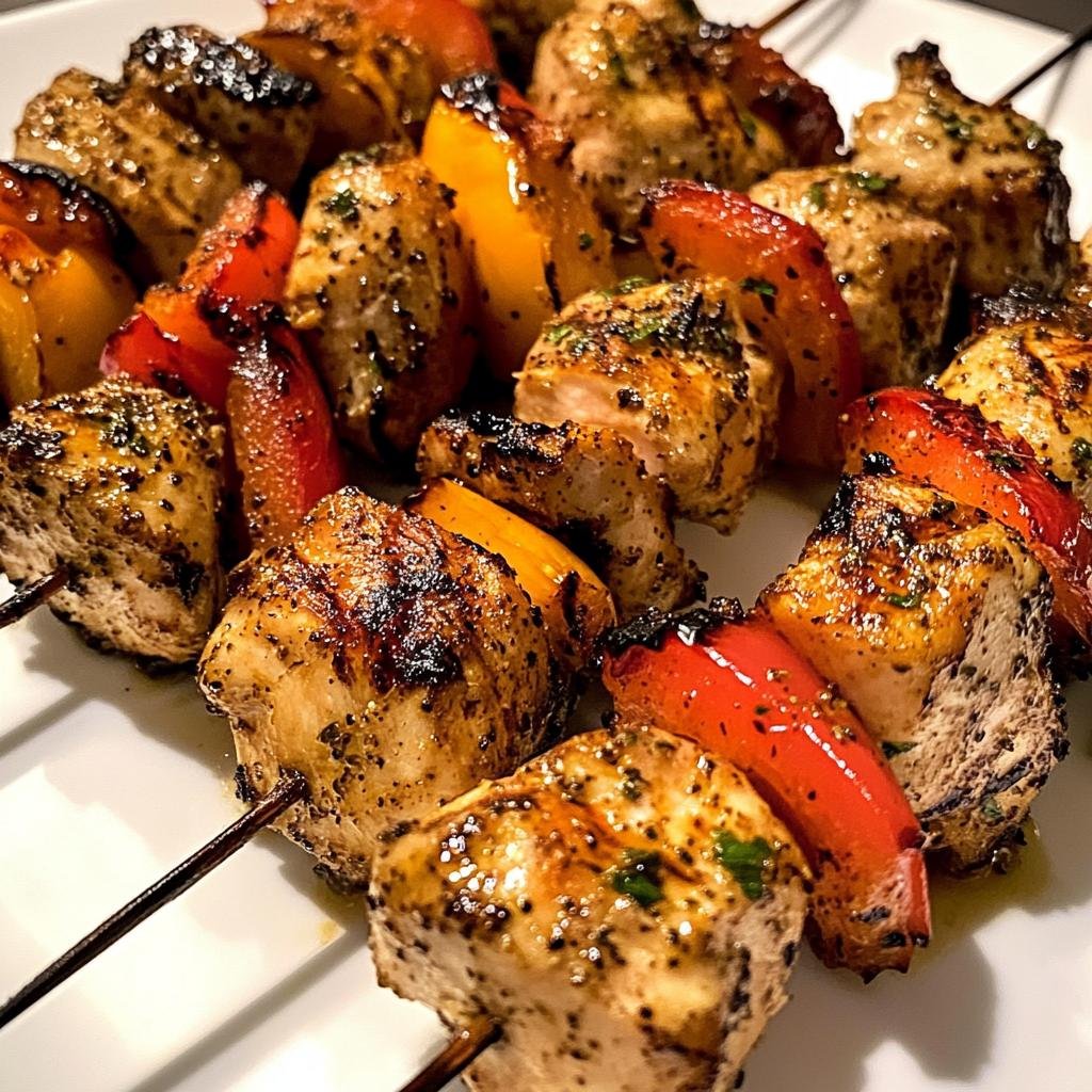 Mediterranean Chicken Skewers - detail 2
