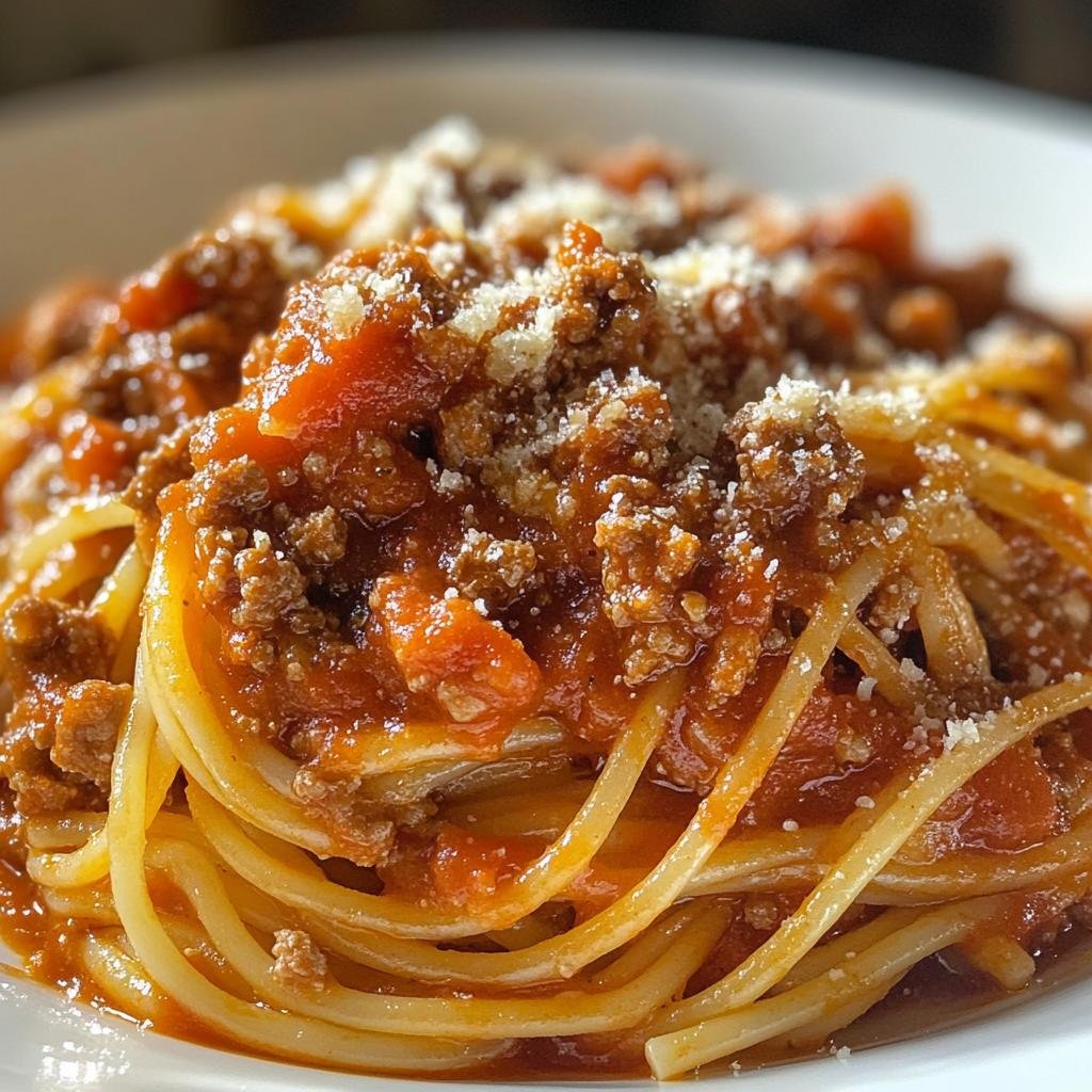 Spaghetti with Meat Sauce