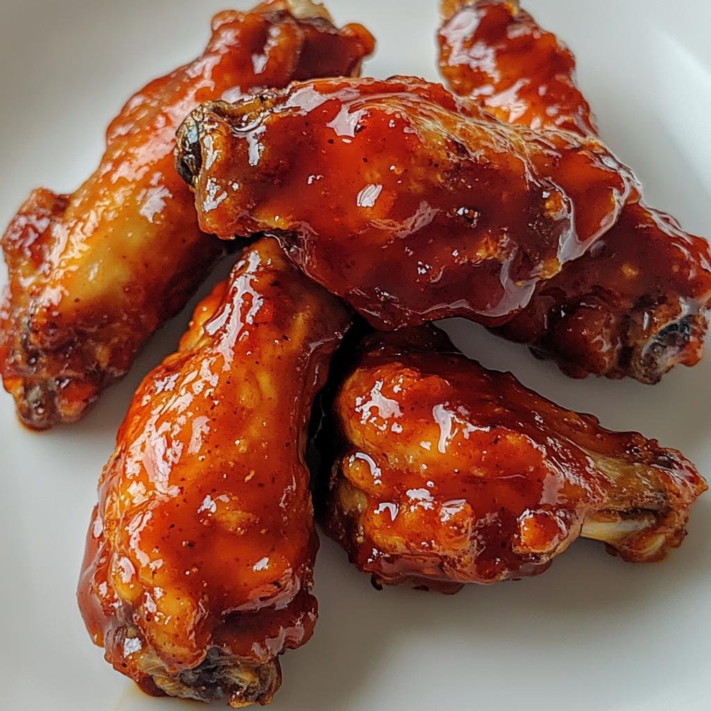 Spicy Sriracha Chicken Wings - detail 2