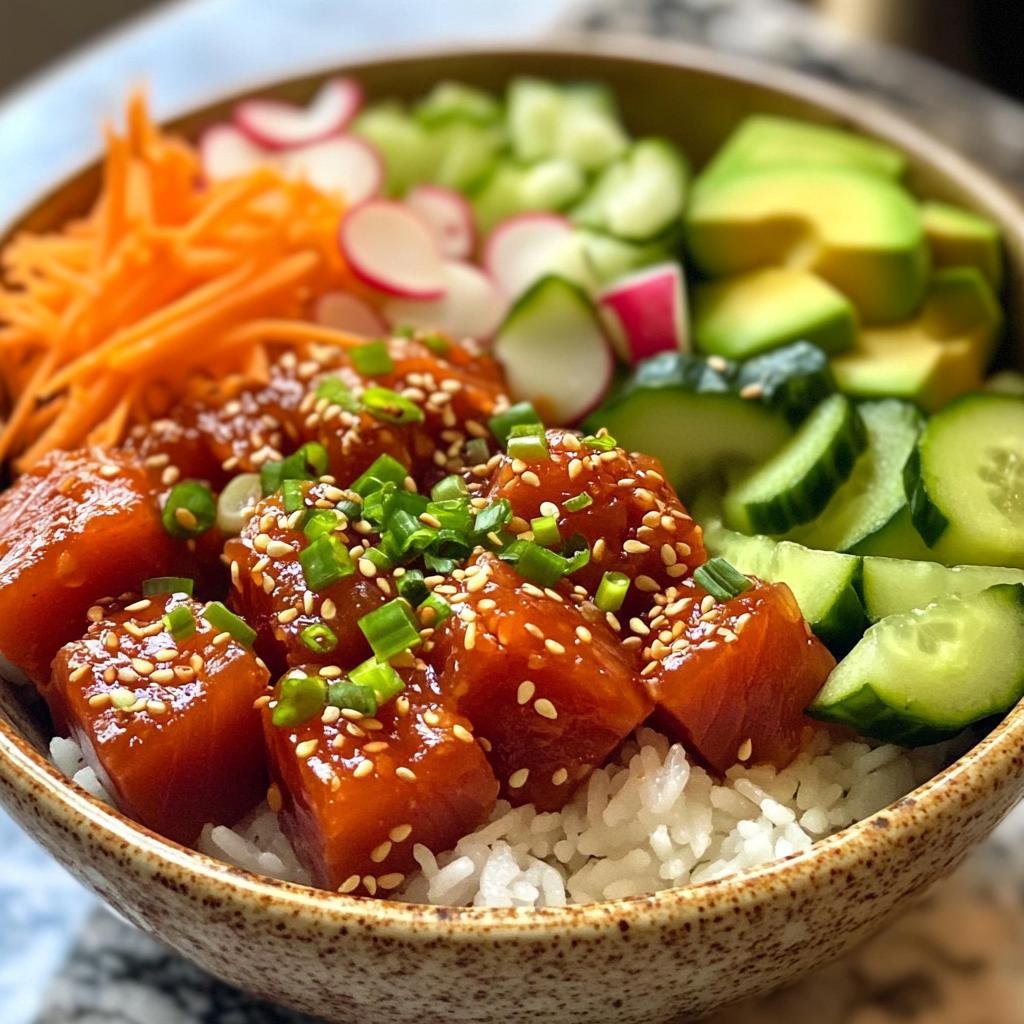 20 Minute Spicy Tuna Poke Bowl Irresistible Fresh Cayek Recipes 20 Minute Spicy Tuna Poke Bowl Irresistible Fresh Cayek Recipes
