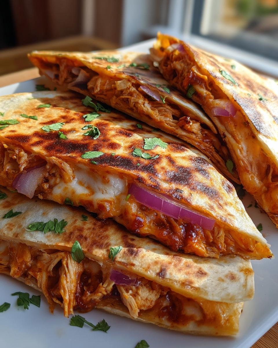 BBQ Chicken Quesadilla – Lunch with a Kick