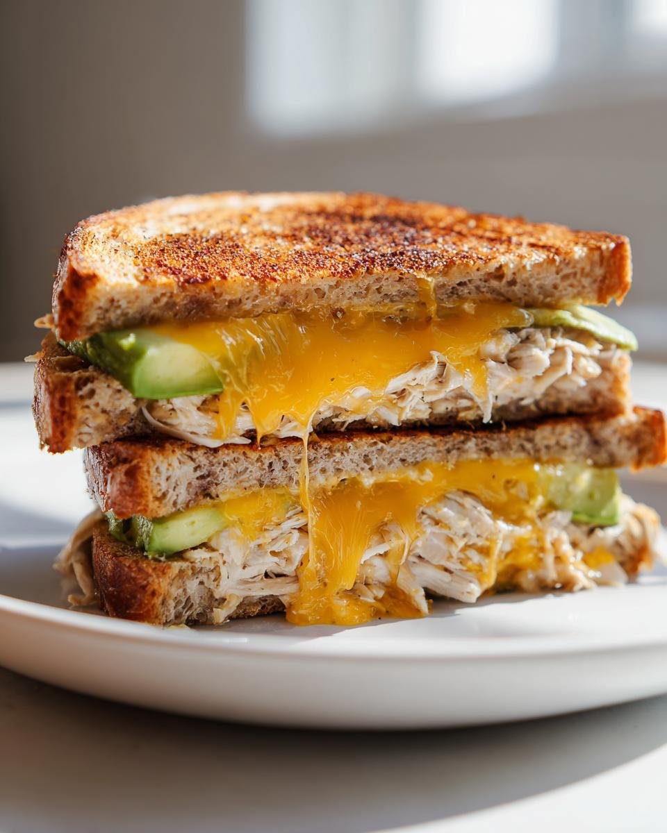 Chicken Avocado Melt – Elevated Lunch Sandwich