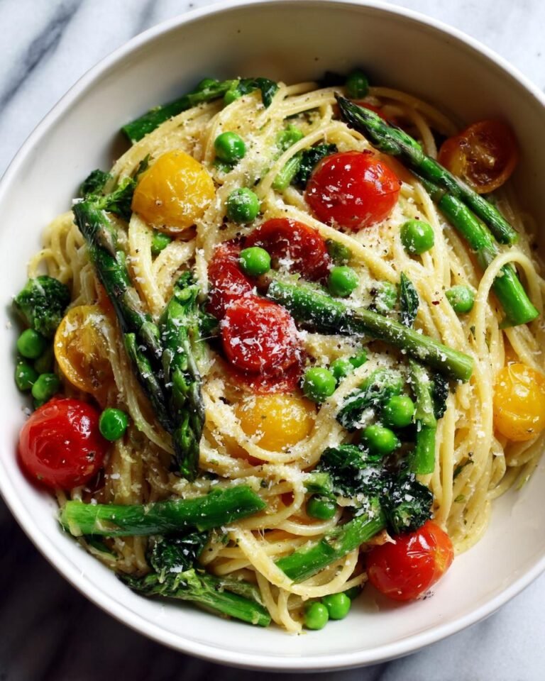 One-Pot Pasta Primavera with Spring Vegetables