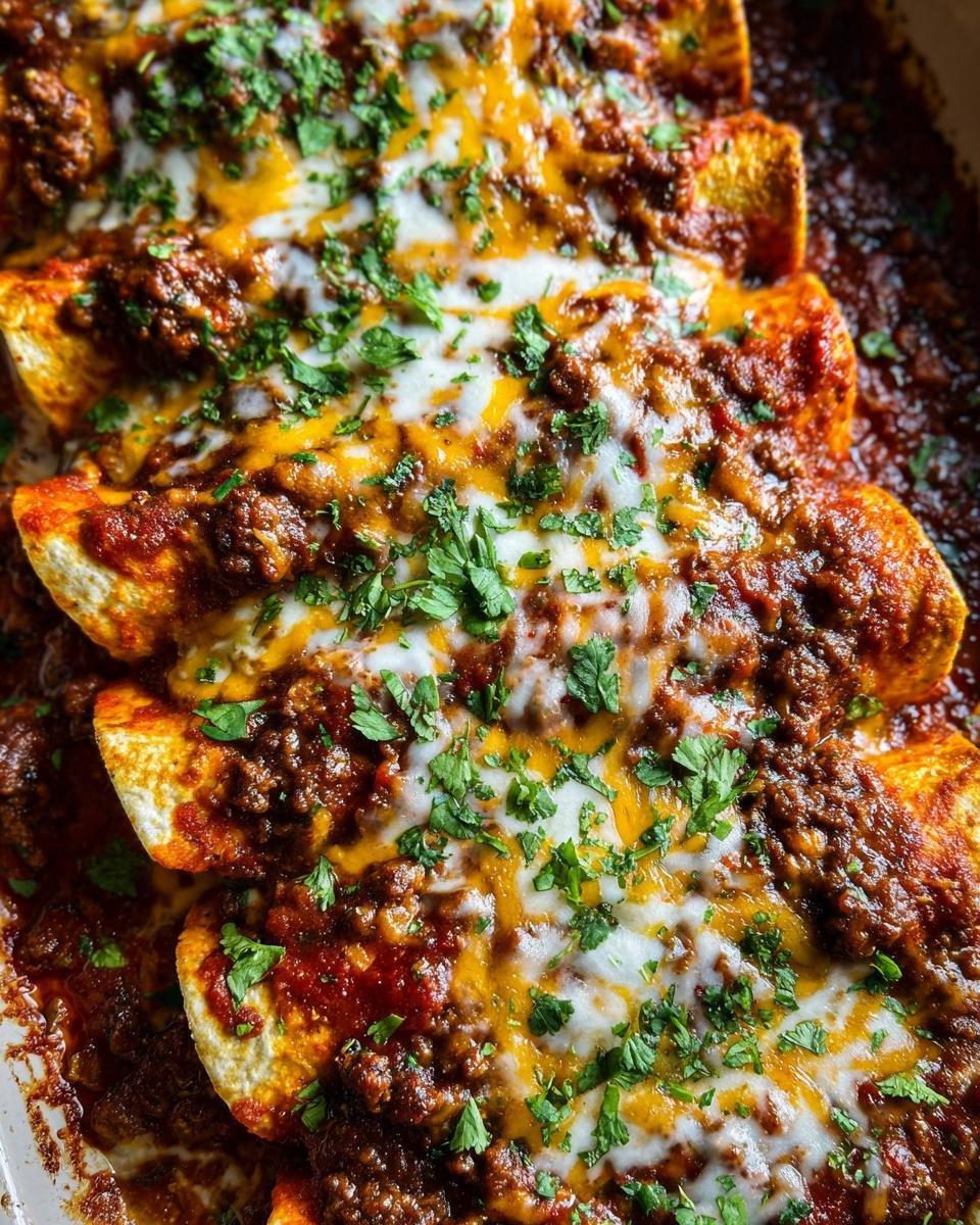 beef enchiladas