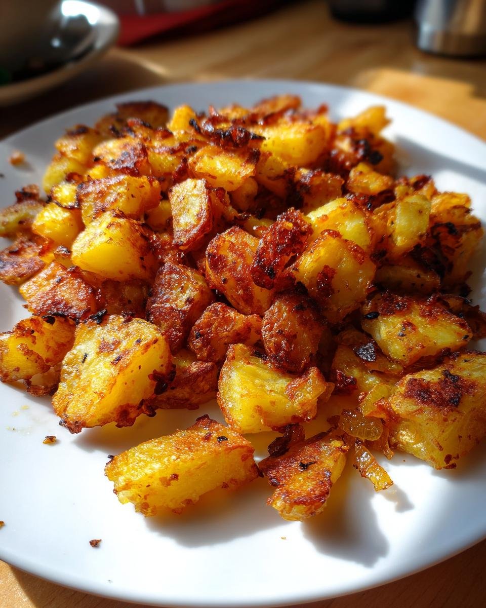 breakfast potatoes - detail 1