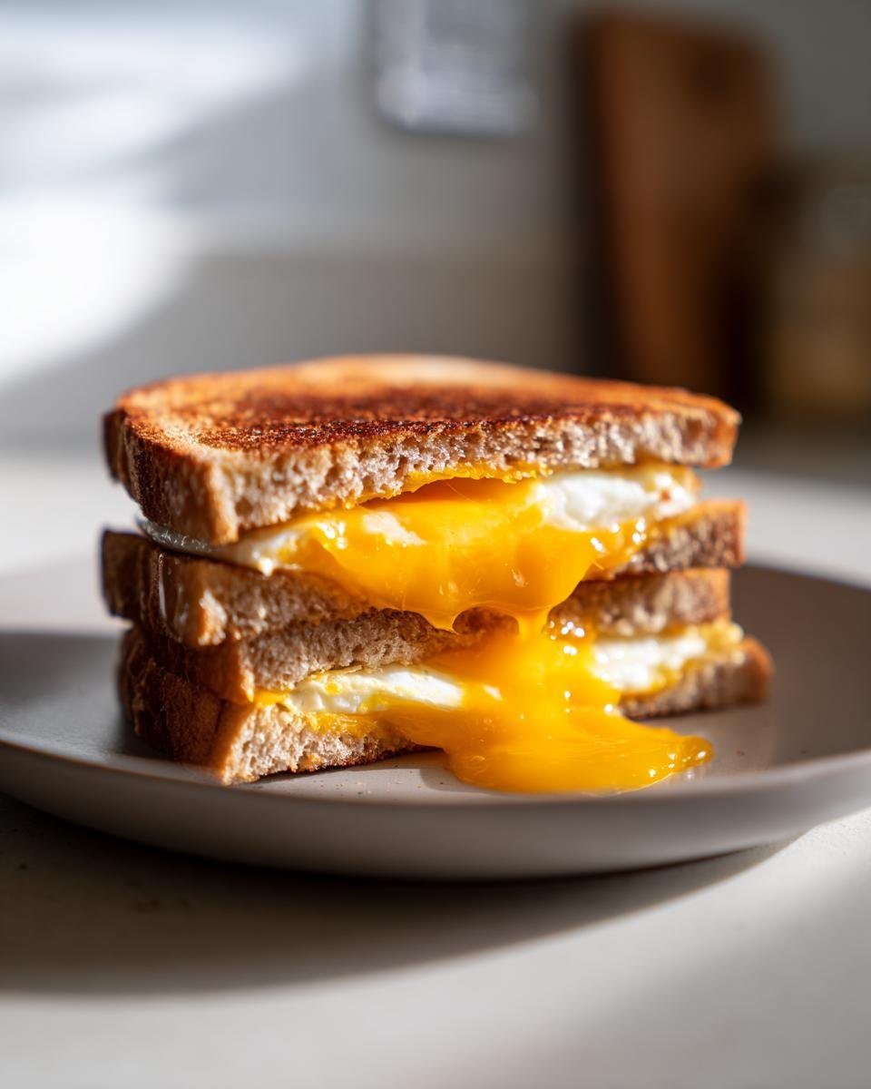 breakfast sandwich - detail 1