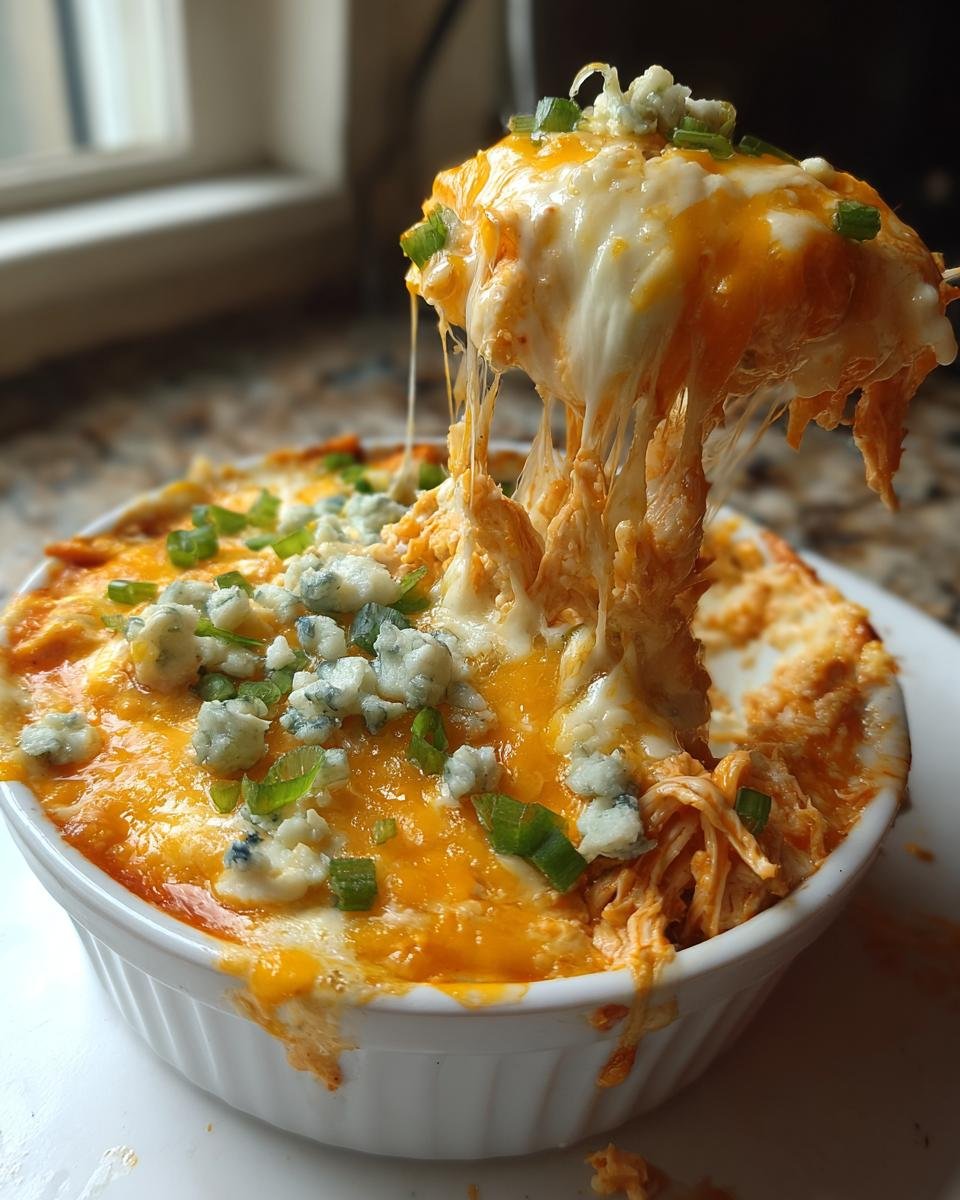 buffalo chicken dip - detail 1