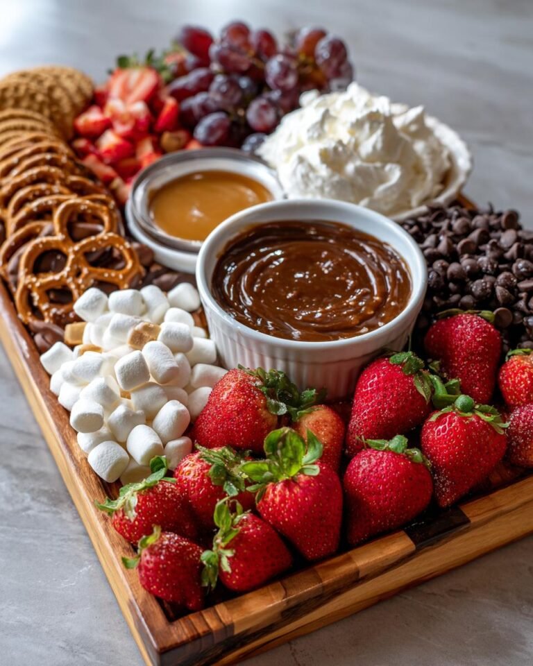 dessert charcuterie board