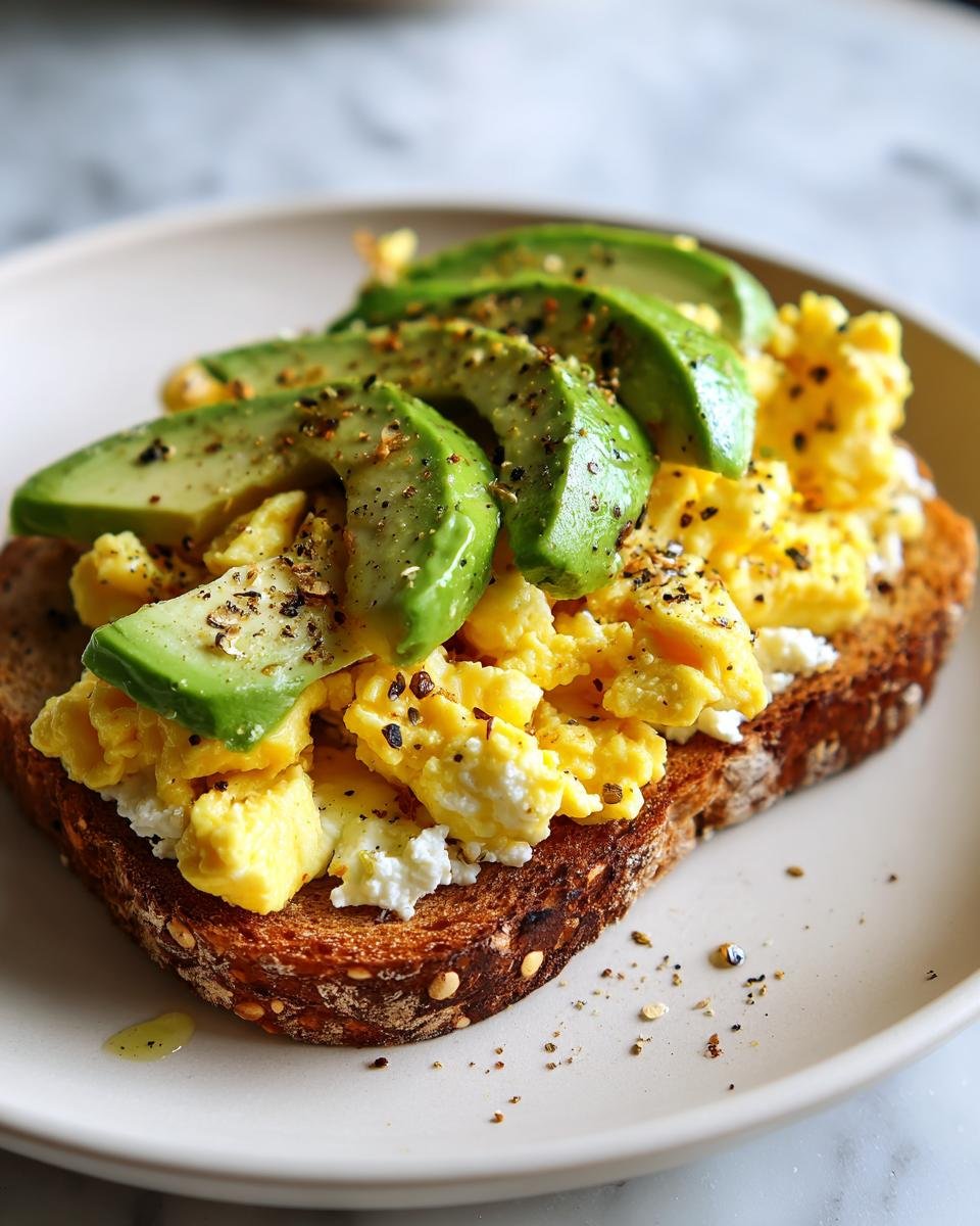 high protein breakfast - detail 1