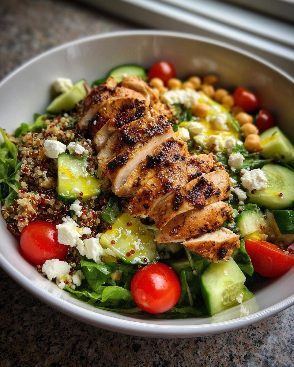 high protein salads