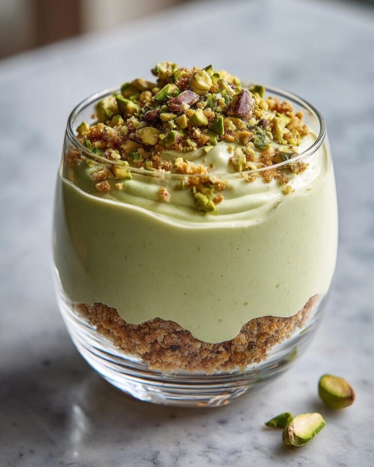 pistachio pudding dessert
