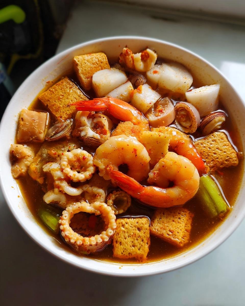 seblak seafood - detail 1