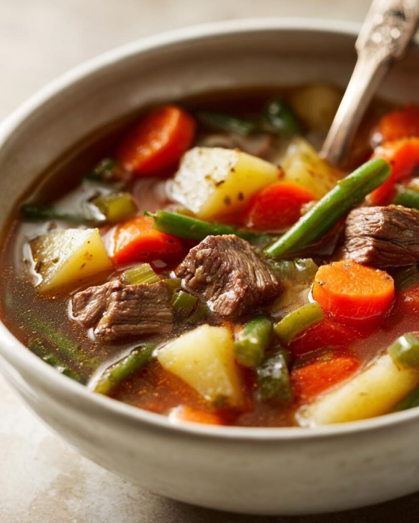 vegetable beef soup
